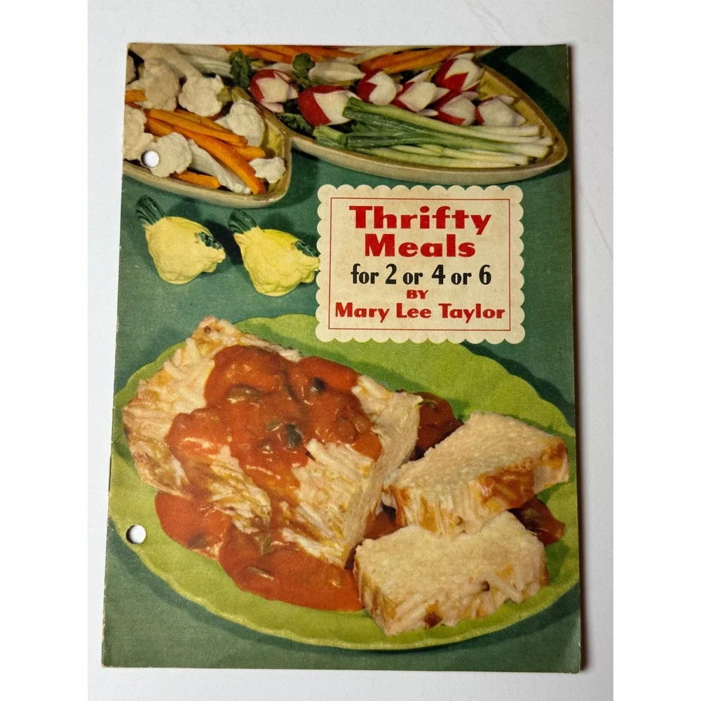 Vintage Thrifty Meals‎ Cookbook Mary Lee Taylor Pet Milk 1950s Recipe Booklet